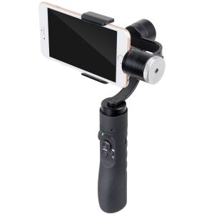 एएफआई वी 3 मोटरसाइकिल रिचार्जेबल 3-एक्सिस स्मार्टफोन चिकनी, स्थिर डिजिटल फोटोग्राफी के लिए हैंडहेल्ड जिम्बल स्थिर